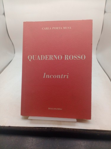 Quaderno rosso incontri - quaderno,