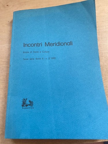 Incontri meridionali rivista - incontri, meridionali.
